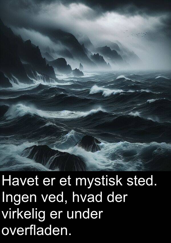 virkelig: Havet er et mystisk sted. Ingen ved, hvad der virkelig er under overfladen.