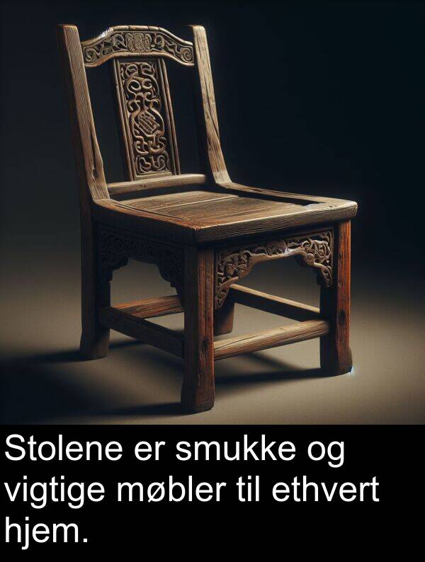 vigtige: Stolene er smukke og vigtige møbler til ethvert hjem.