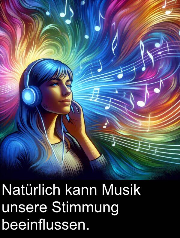 Stimmung: Natürlich kann Musik unsere Stimmung beeinflussen.