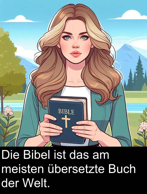 Bibel: Die Bibel ist das am meisten übersetzte Buch der Welt.