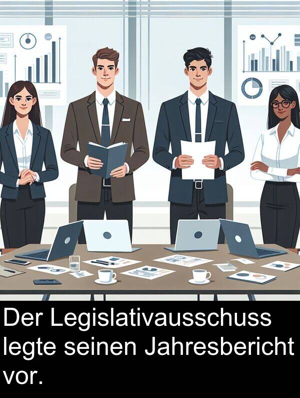 Jahresbericht: Der Legislativausschuss legte seinen Jahresbericht vor.