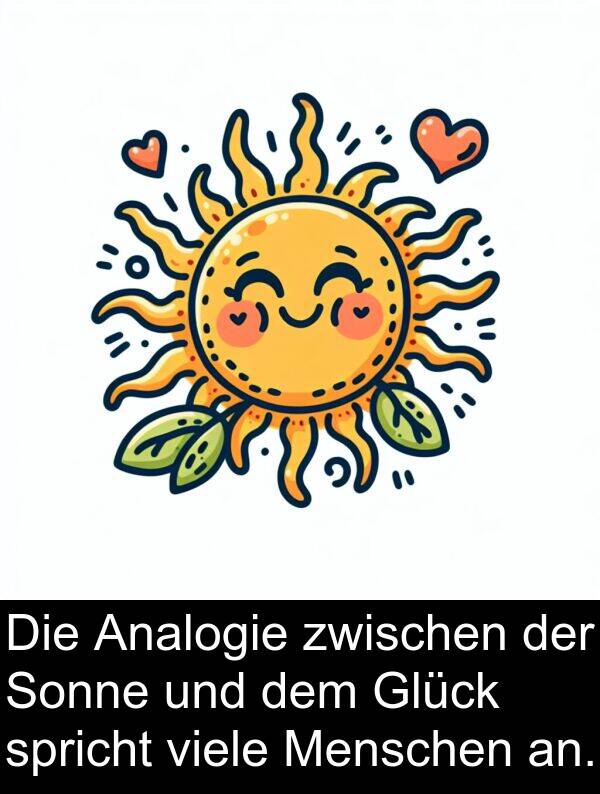 Glück: Die Analogie zwischen der Sonne und dem Glück spricht viele Menschen an.