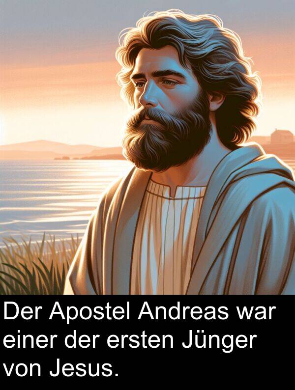 Apostel: Der Apostel Andreas war einer der ersten Jünger von Jesus.