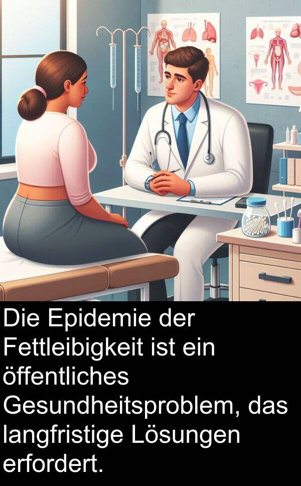 Fettleibigkeit: Die Epidemie der Fettleibigkeit ist ein öffentliches Gesundheitsproblem, das langfristige Lösungen erfordert.