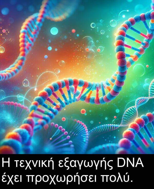 εξαγωγής: Η τεχνική εξαγωγής DNA έχει προχωρήσει πολύ.