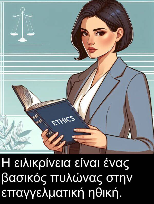 ηθική: Η ειλικρίνεια είναι ένας βασικός πυλώνας στην επαγγελματική ηθική.