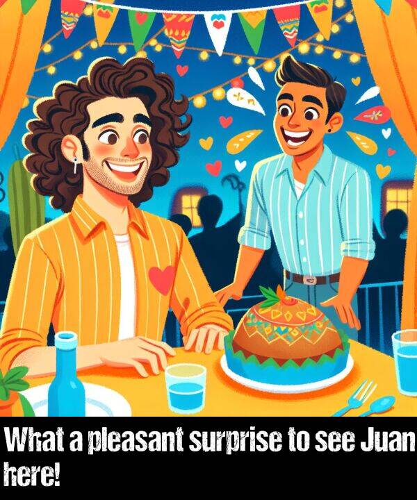 here: What a pleasant surprise to see Juan here!