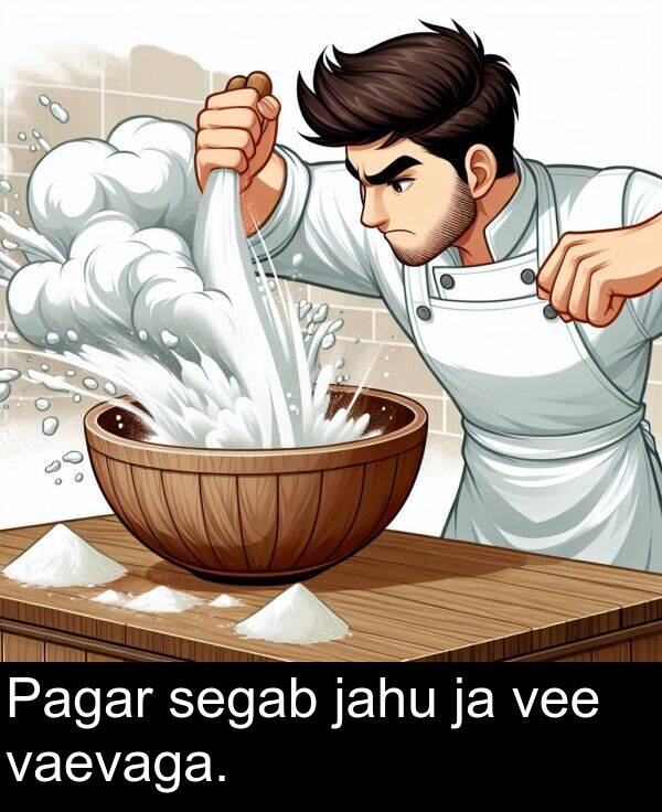 vee: Pagar segab jahu ja vee vaevaga.