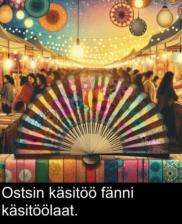 käsitöö: Ostsin käsitöö fänni käsitöölaat.