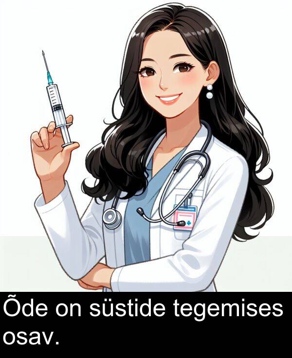 süstide: Õde on süstide tegemises osav.