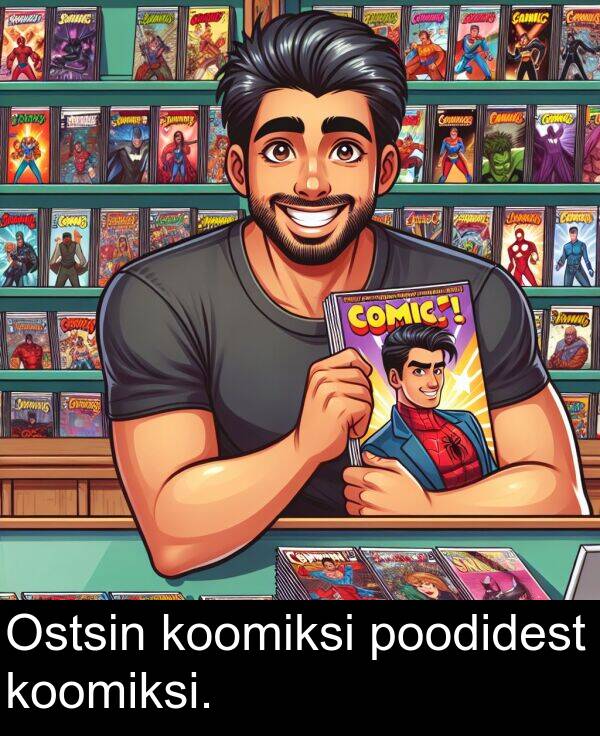 poodidest: Ostsin koomiksi poodidest koomiksi.