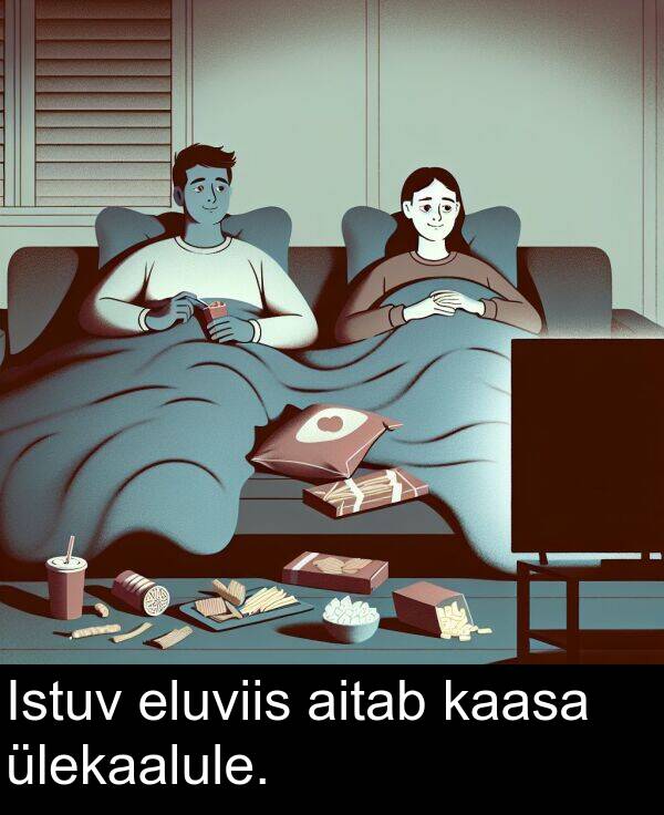 eluviis: Istuv eluviis aitab kaasa ülekaalule.
