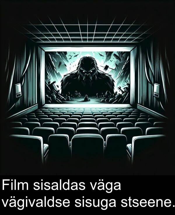 stseene: Film sisaldas väga vägivaldse sisuga stseene.