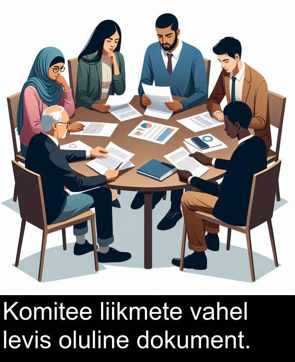 dokument: Komitee liikmete vahel levis oluline dokument.