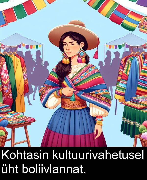 boliivlannat: Kohtasin kultuurivahetusel üht boliivlannat.