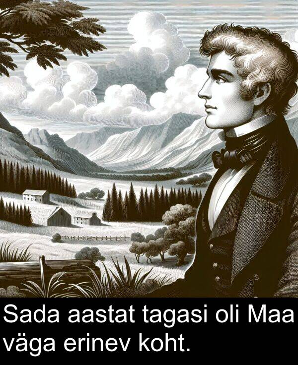 erinev: Sada aastat tagasi oli Maa väga erinev koht.