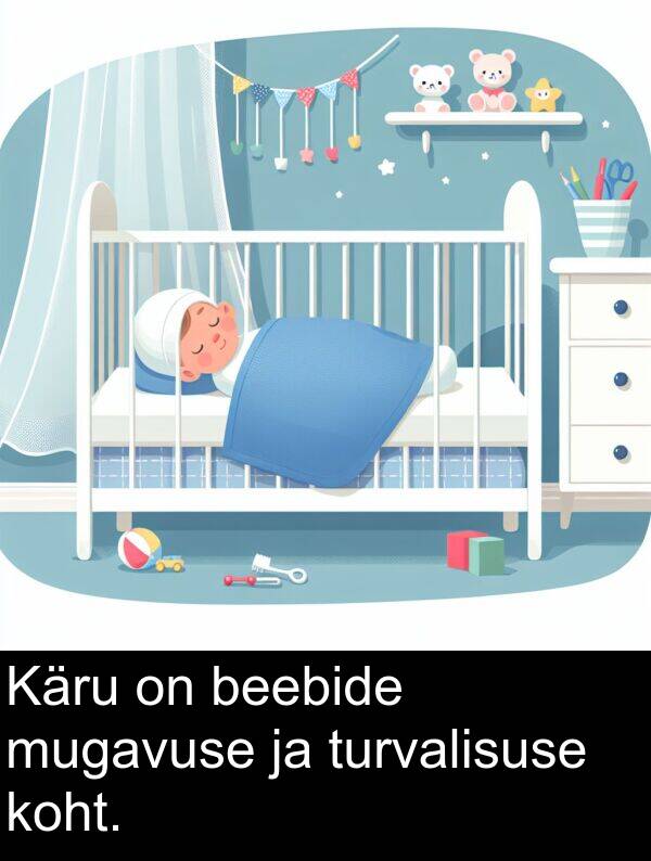 beebide: Käru on beebide mugavuse ja turvalisuse koht.