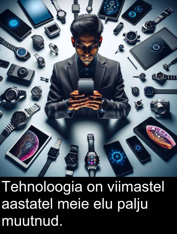 elu: Tehnoloogia on viimastel aastatel meie elu palju muutnud.
