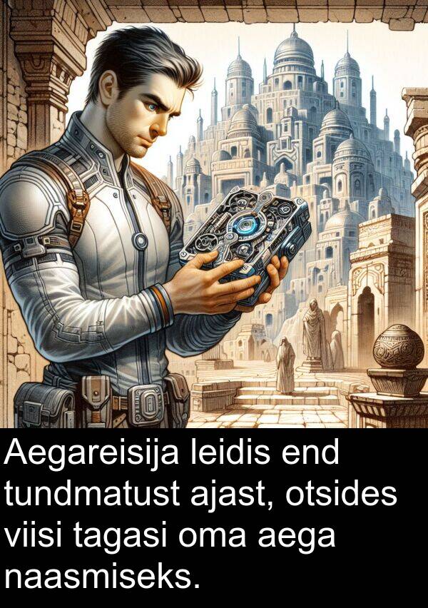 viisi: Aegareisija leidis end tundmatust ajast, otsides viisi tagasi oma aega naasmiseks.
