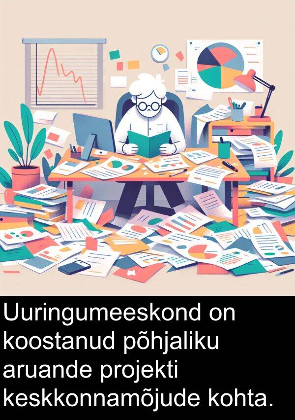 kohta: Uuringumeeskond on koostanud põhjaliku aruande projekti keskkonnamõjude kohta.