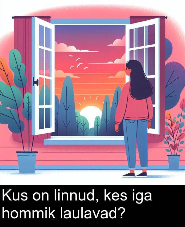 hommik: Kus on linnud, kes iga hommik laulavad?