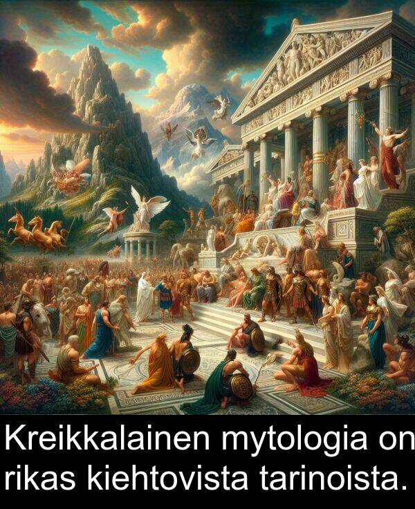 mytologia: Kreikkalainen mytologia on rikas kiehtovista tarinoista.