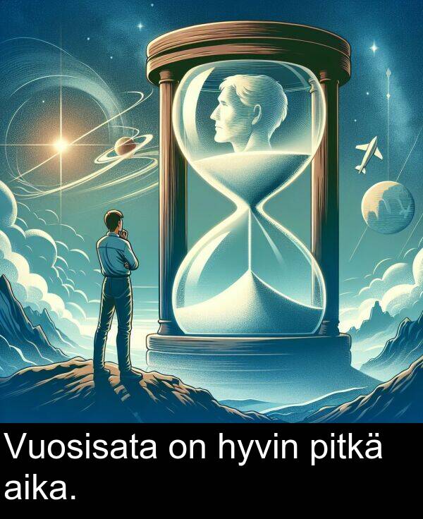 pitkä: Vuosisata on hyvin pitkä aika.