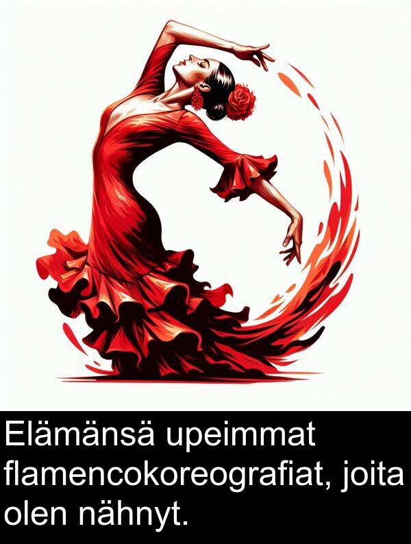 olen: Elämänsä upeimmat flamencokoreografiat, joita olen nähnyt.