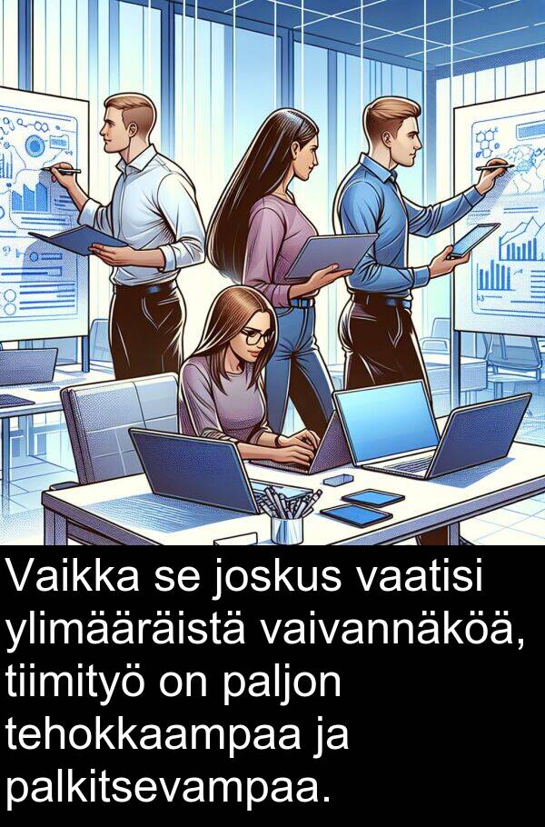 vaatisi: Vaikka se joskus vaatisi ylimääräistä vaivannäköä, tiimityö on paljon tehokkaampaa ja palkitsevampaa.