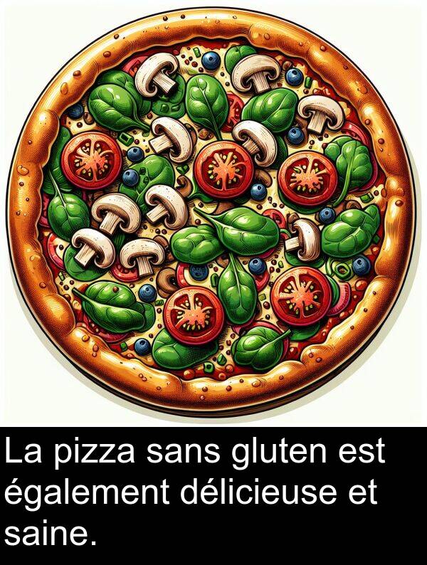 également: La pizza sans gluten est également délicieuse et saine.