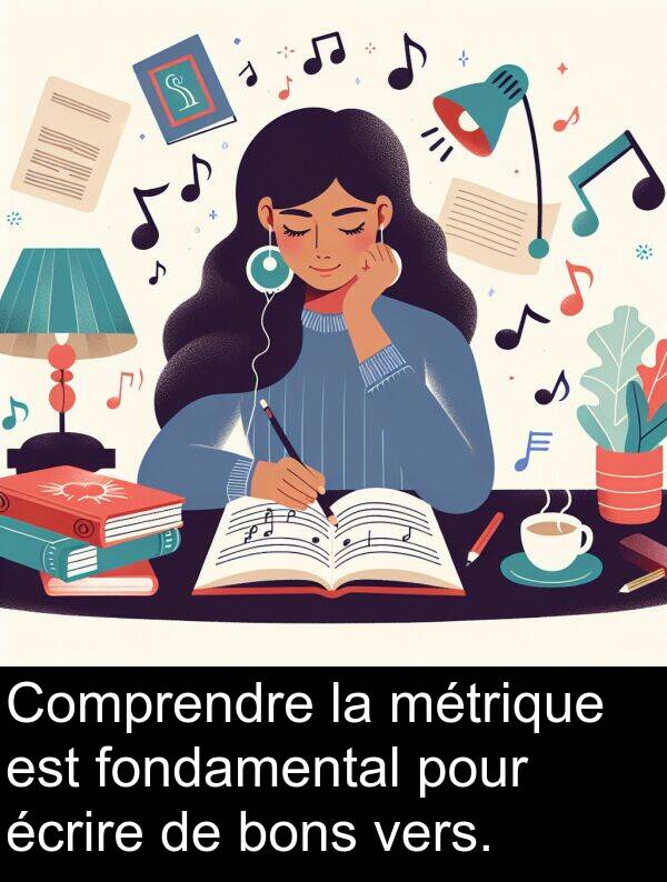 écrire: Comprendre la métrique est fondamental pour écrire de bons vers.