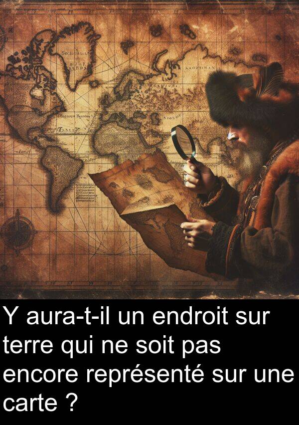 carte: Y aura-t-il un endroit sur terre qui ne soit pas encore représenté sur une carte ?