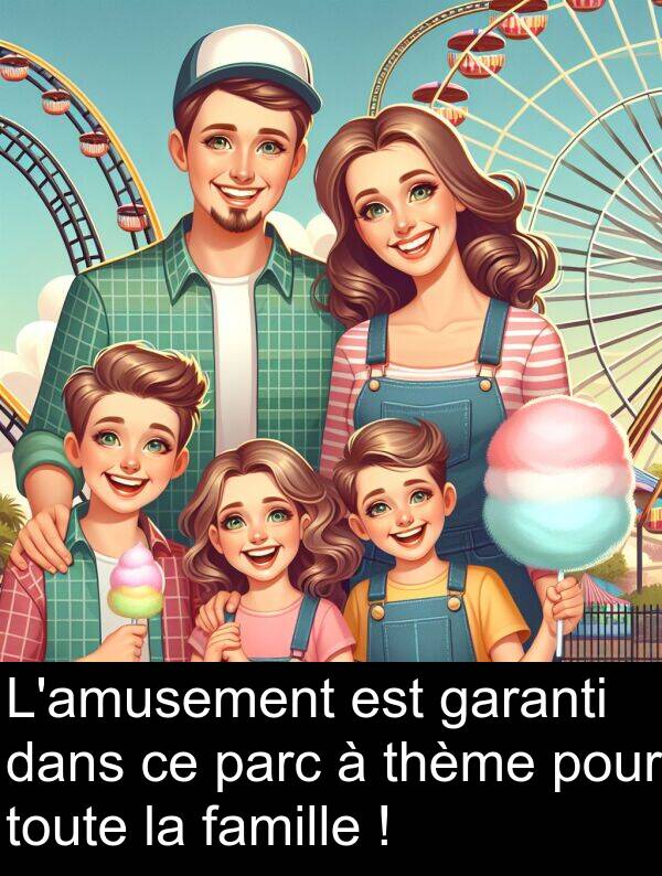 garanti: L'amusement est garanti dans ce parc à thème pour toute la famille !