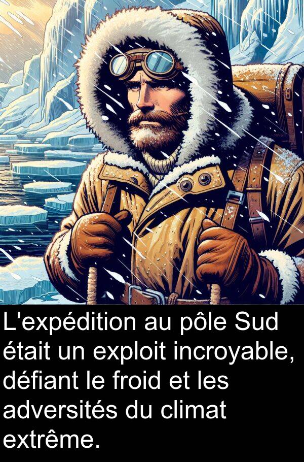 extrême: L'expédition au pôle Sud était un exploit incroyable, défiant le froid et les adversités du climat extrême.