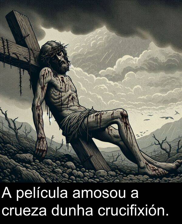 dunha: A película amosou a crueza dunha crucifixión.