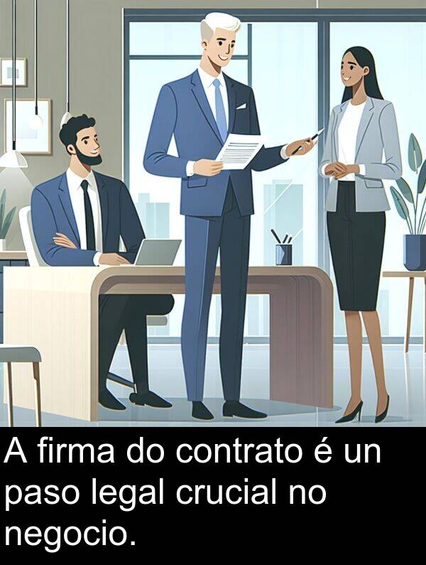 contrato: A firma do contrato é un paso legal crucial no negocio.