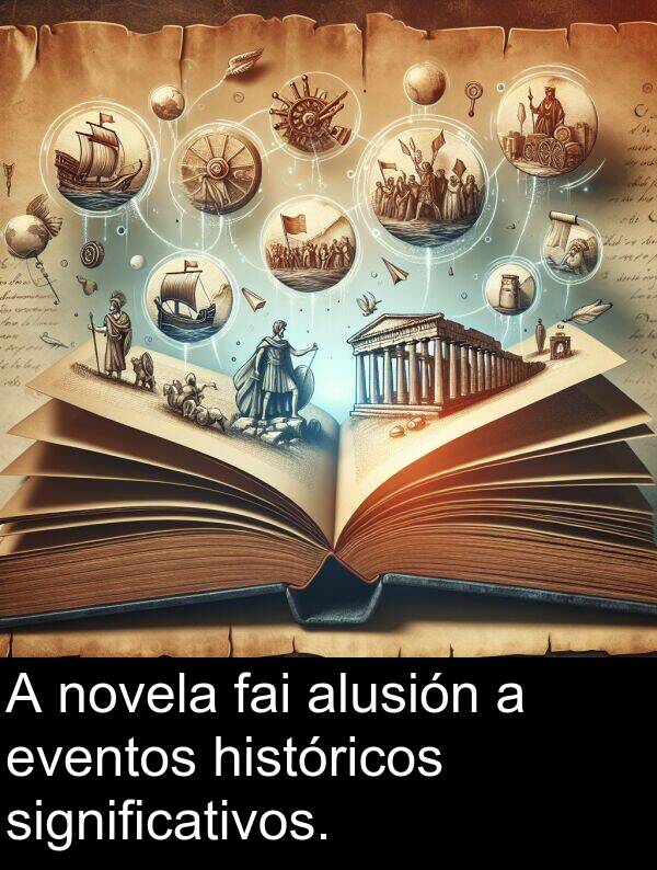 eventos: A novela fai alusión a eventos históricos significativos.