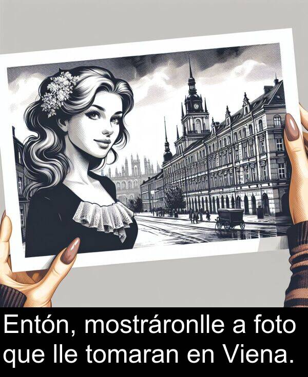 foto: Entón, mostráronlle a foto que lle tomaran en Viena.