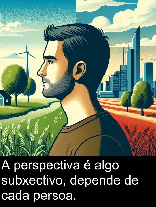 depende: A perspectiva é algo subxectivo, depende de cada persoa.