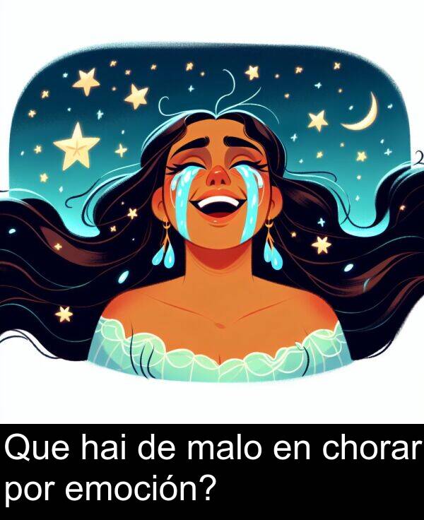 por: Que hai de malo en chorar por emoción?