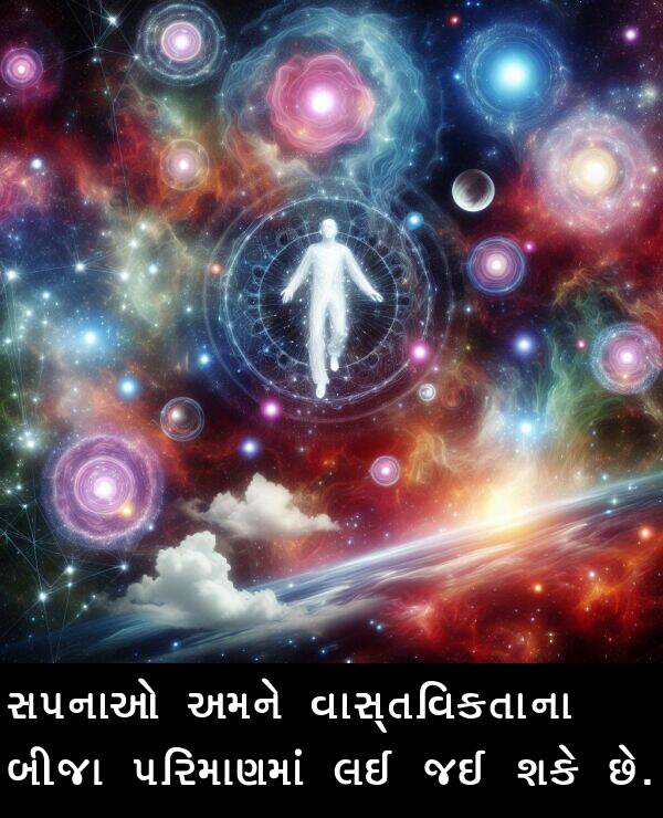 વાસ્તવિકતાના: સપનાઓ અમને વાસ્તવિકતાના બીજા પરિમાણમાં લઈ જઈ શકે છે.