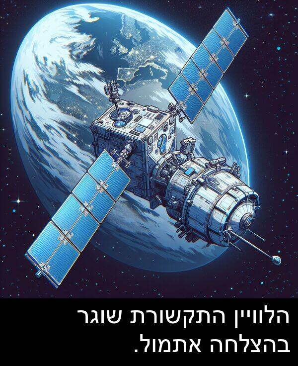 בהצלחה: הלוויין התקשורת שוגר בהצלחה אתמול.