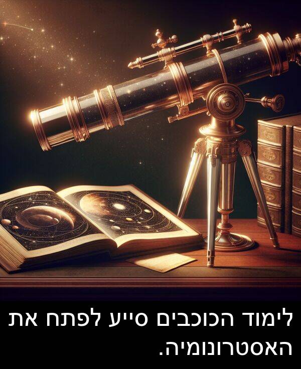 סייע: לימוד הכוכבים סייע לפתח את האסטרונומיה.
