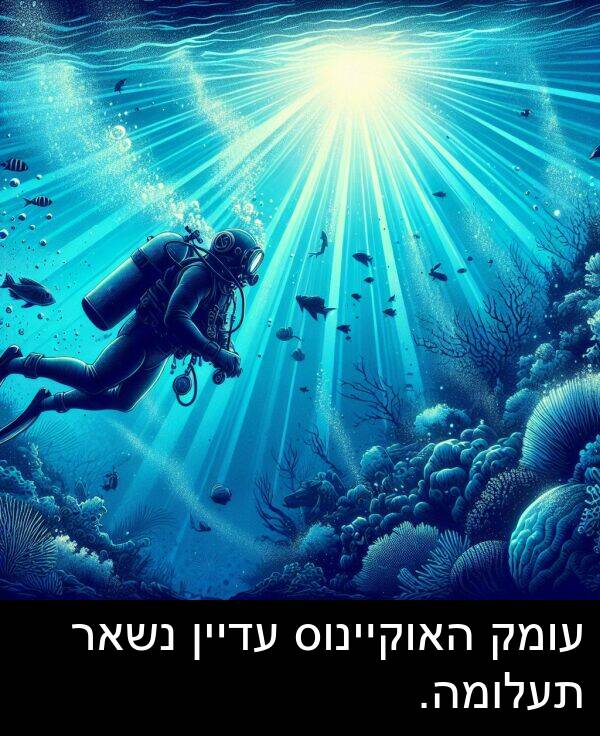 עומק: עומק האוקיינוס עדיין נשאר תעלומה.