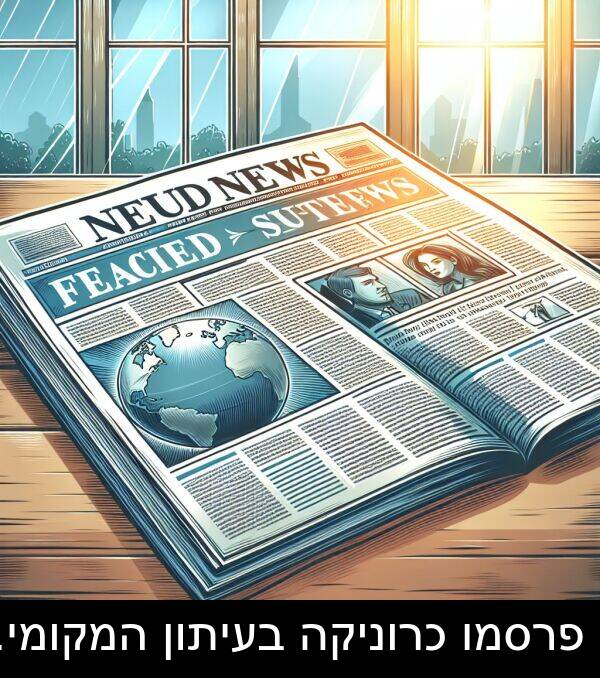 פרסמו: פרסמו כרוניקה בעיתון המקומי.
