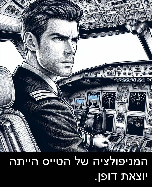 דופן: המניפולציה של הטייס הייתה יוצאת דופן.