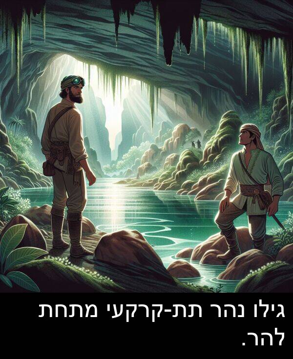 גילו: גילו נהר תת-קרקעי מתחת להר.