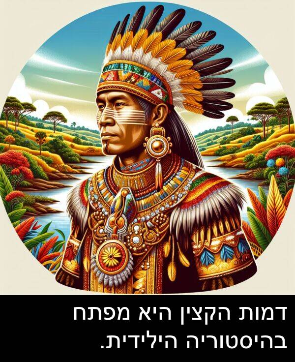 בהיסטוריה: דמות הקצין היא מפתח בהיסטוריה הילידית.