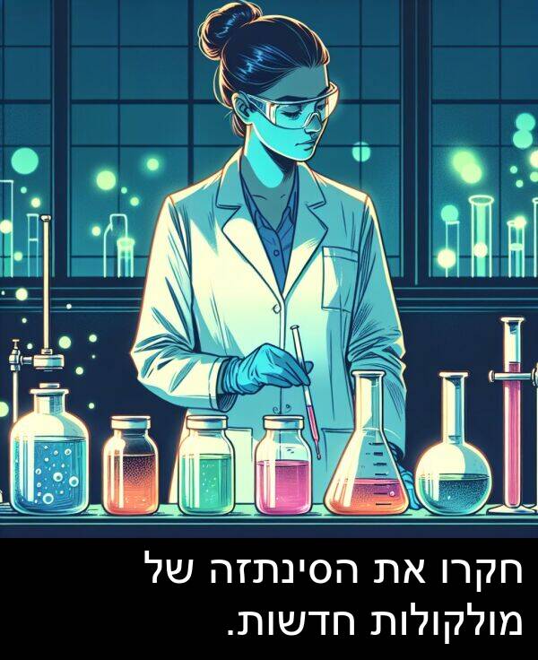 חדשות: חקרו את הסינתזה של מולקולות חדשות.