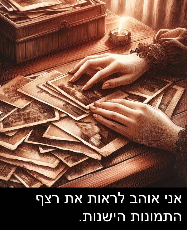 אוהב: אני אוהב לראות את רצף התמונות הישנות.